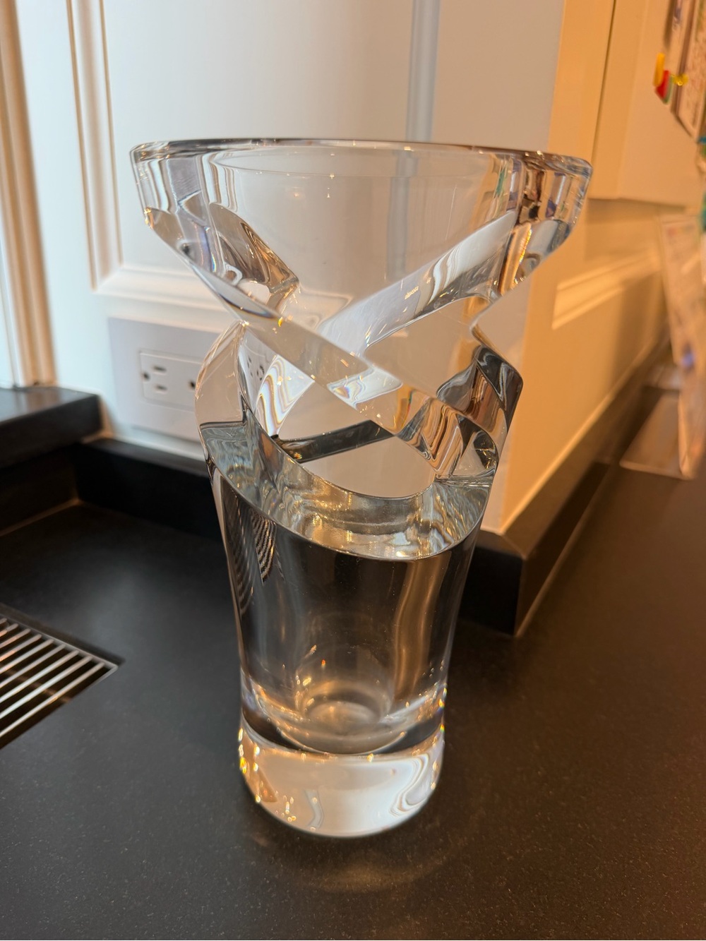 Baccarat Tornado Vase
